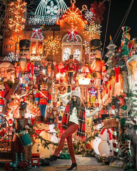 Dyker heights lights - Take a stroll under the Brooklyn Bridge and photograph the skyline of Manhattan. Combine the fun of a hop-on hop-off and a guided walking tour on your visit to the neighborhoods of Dyker Heights and Dumbo in Brooklyn. Look at blocks and blocks of Christmas lights decorated for the holiday season. Witness nativity displays, …